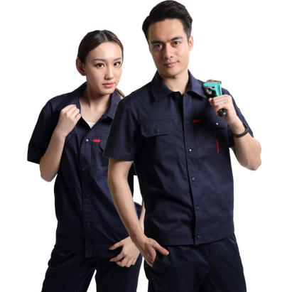 夏季時(shí)尚新款員工工作服定制細(xì)節(jié)圖